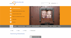 Desktop Screenshot of heemkringmolenheide.nl